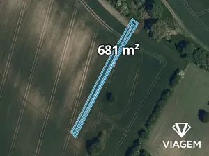 Prodej pole, Domanín, 681 m2
