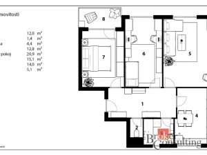 Prodej bytu 3+1, Chrudim - Chrudim IV, Na Větrníku, 76 m2