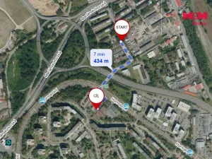 Pronájem garáže, Ostrava, Spodní, 17 m2