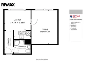 Pronájem bytu 1+1, Ostrov, Kollárova, 36 m2