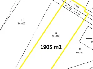 Prodej louky, Rakovice, 1905 m2