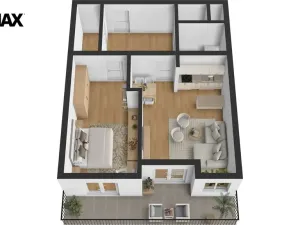 Pronájem bytu 2+kk, Hradec Králové - Třebeš, Ve Stromovce, 70 m2