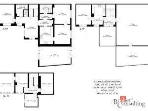 Prodej rodinného domu, Strážnice, Za Valy, 139 m2