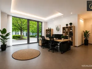 Pronájem kanceláře, Praha - Karlín, Rohanské nábřeží, 37 m2
