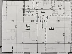 Pronájem bytu 2+kk, Benešov, Tyršova, 59 m2