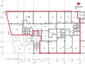 Pronájem kanceláře, Praha - Kyje, Lednická, 403 m2