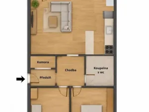 Prodej bytu 3+kk, Příbram - Příbram V-Zdaboř, Šachetní, 73 m2