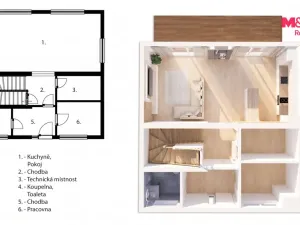 Prodej rodinného domu, Mělník, 132 m2