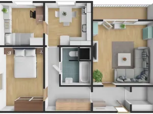 Prodej bytu 3+1, Olomouc - Nové Sady, Werichova, 67 m2