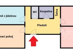 Pronájem bytu 3+kk, Praha - Chodov, Hrabákova, 72 m2