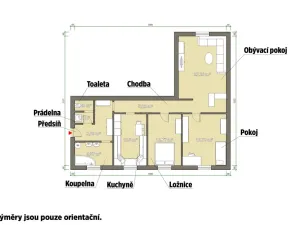 Prodej bytu 3+kk, Český Krumlov - Nové Spolí, 92 m2