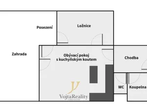Prodej bytu 2+kk, Olomouc, Milana Ticháka, 63 m2