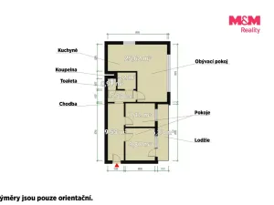 Prodej bytu 3+kk, Praha - Krč, Kukučínova, 60 m2