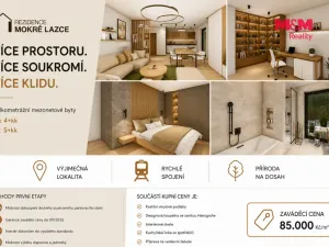 Prodej bytu 4+kk, Mokré Lazce, Generála Vlachého, 117 m2