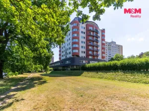 Pronájem bytu 1+kk, Pardubice - Zelené Předměstí, nábřeží Závodu míru, 32 m2