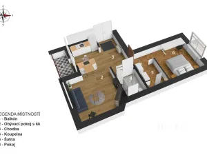 Prodej bytu 2+kk, Beroun - Beroun-Město, Hrnčířská, 56 m2
