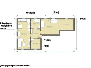 Prodej bytu 3+kk, Holýšov, Husova třída, 73 m2