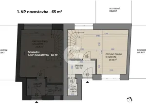 Prodej rodinného domu, Tlumačov, Metlov, 65 m2