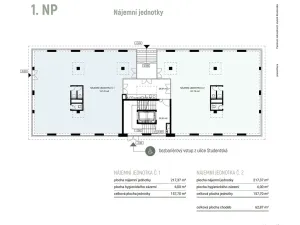 Pronájem ordinace, Plzeň, Krašovská, 210 m2