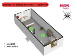 Prodej chaty, Velký Beranov - Jeclov, 102 m2