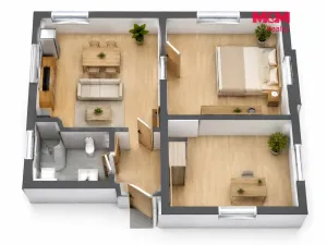 Prodej bytu 3+kk, Horní Slavkov, Poštovní, 48 m2