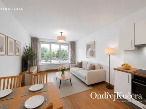 Prodej bytu 2+kk, Praha - Čakovice, Marty Krásové, 48 m2