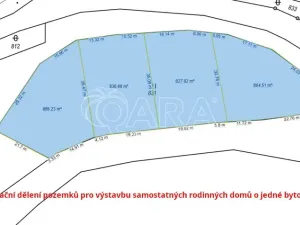 Prodej pozemku pro bydlení, Počaply, 3403 m2