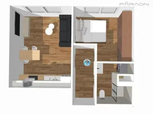 Prodej bytu 2+kk, Praha - Zličín, Nedašovská, 36 m2