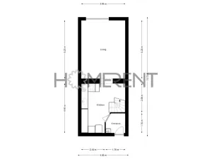 Pronájem bytu 4+kk, Praha - Smíchov, Radlická, 87 m2