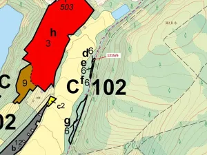 Dražba lesa, Výkleky, 112 m2