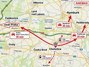 Prodej rodinného domu, Chotutice, Na skalách, 87 m2