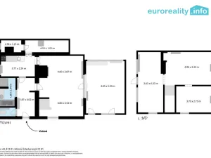 Prodej rodinného domu, Hlinná - Lbín, 103 m2