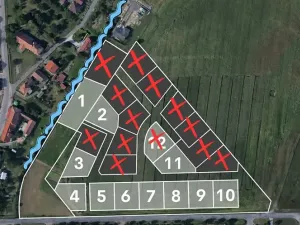 Prodej pozemku pro bydlení, Ráby, 1001 m2