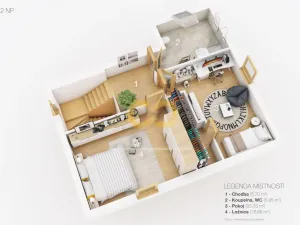 Prodej rodinného domu, Mladošovice - Petrovice, 128 m2