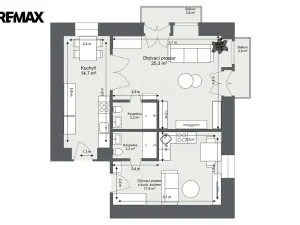 Prodej bytu 3+kk, Praha - Vinohrady, Legerova, 65 m2
