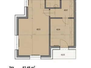 Prodej bytu 2+kk, Plzeň, V Malé Doubravce, 63 m2