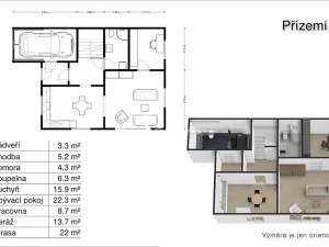 Prodej rodinného domu, Boršov nad Vltavou, Rožnovská, 155 m2