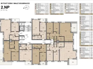 Prodej bytu 2+kk, Plzeň, V Malé Doubravce, 57 m2