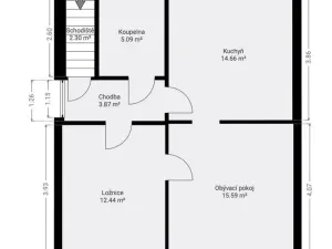 Prodej vícegeneračního domu, Pečky, Jos. Šebesty, 131 m2