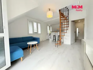 Pronájem bytu 1+kk, Praha - Zličín, Mladých, 50 m2