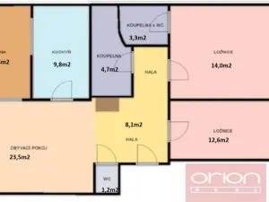 Prodej bytu 3+kk, Praha - Vinohrady, Americká, 92 m2