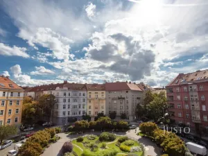 Pronájem bytu 2+1, Praha - Žižkov, Škroupovo náměstí, 78 m2