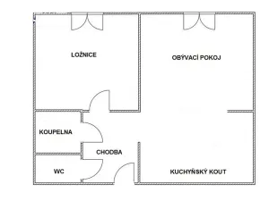 Prodej bytu 2+kk, Kladno, Holandská, 40 m2