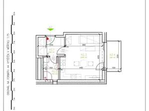 Pronájem bytu 1+kk, Jihlava, Vrchlického, 35 m2