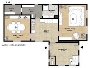Prodej vícegeneračního domu, Víska u Jevíčka, 174 m2