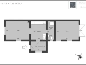 Prodej chaty, Ústí nad Labem, Vítězná, 54 m2