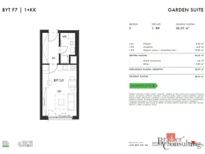 Pronájem bytu 1+kk, Plzeň - Jižní Předměstí, Železná, 30 m2
