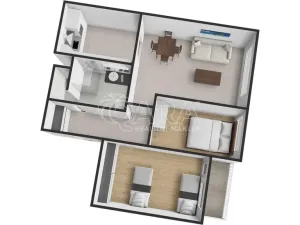 Pronájem bytu 3+kk, Praha - Kamýk, Papírníkova, 74 m2