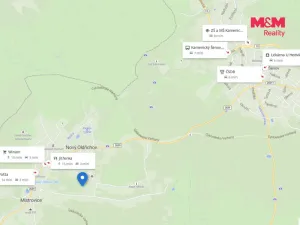 Prodej pozemku pro bydlení, Nový Oldřichov, 1154 m2