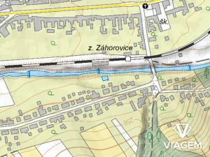Prodej zahrady, Záhorovice, 195 m2